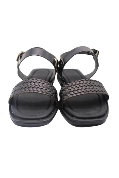 Trendella Antik Deri Sandalet - 2