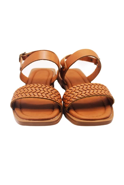 Trendella Antik Deri Sandalet - 11