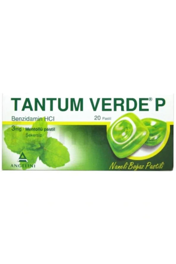 Tantum Verde P Naneli 20 Pastil (SKT:11/2026)