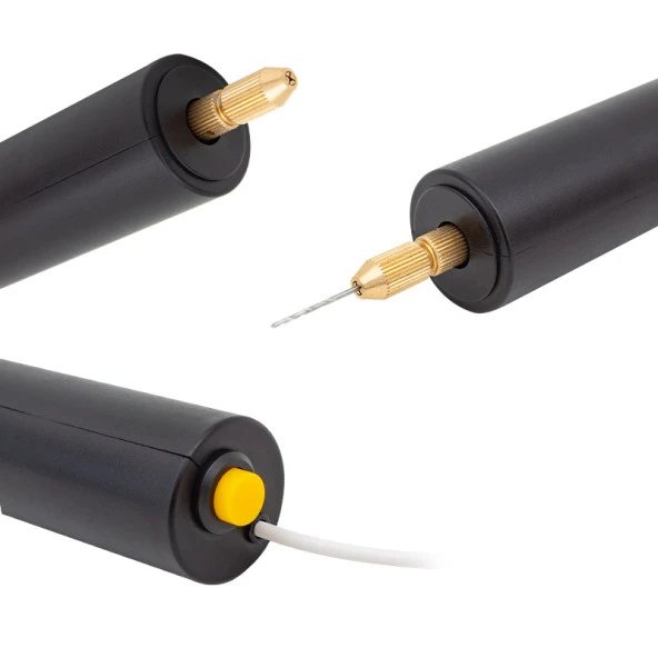 POWERMASTER PM-5504 MİNİ HOBBY DRILL EL MATKABI (5 VOLT USB ADAPTÖR İLE ÇALIŞIR) - 5