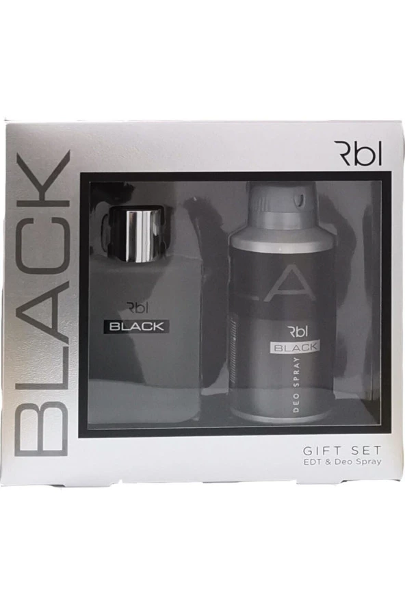 rbl Rebul Black Parfüm 90 Ml + Deodorant Spray 150 Ml Kofre Set