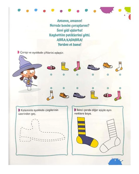 3-6 Yaş Dolu Dolu Etkinlik Kitabım Uçanbalık Yayınları - Resim 2