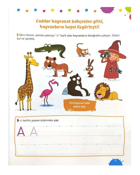 3-6 Yaş Dolu Dolu Etkinlik Kitabım Uçanbalık Yayınları - Resim 3