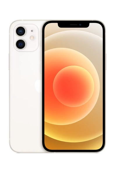 iPhone 12 64 GB Beyaz Cep Telefonu Aksesuarsız Kutu (Apple Türkiye Garantili)