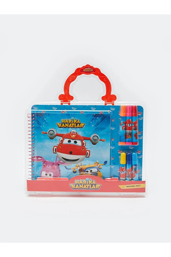 Dolphin Boyama Seti Çantalı Harika Kanatlar Boyama Seti