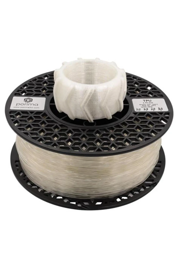 Porima TPU Flex 98A 1.75mm Natural Filament 1 Kg - 1