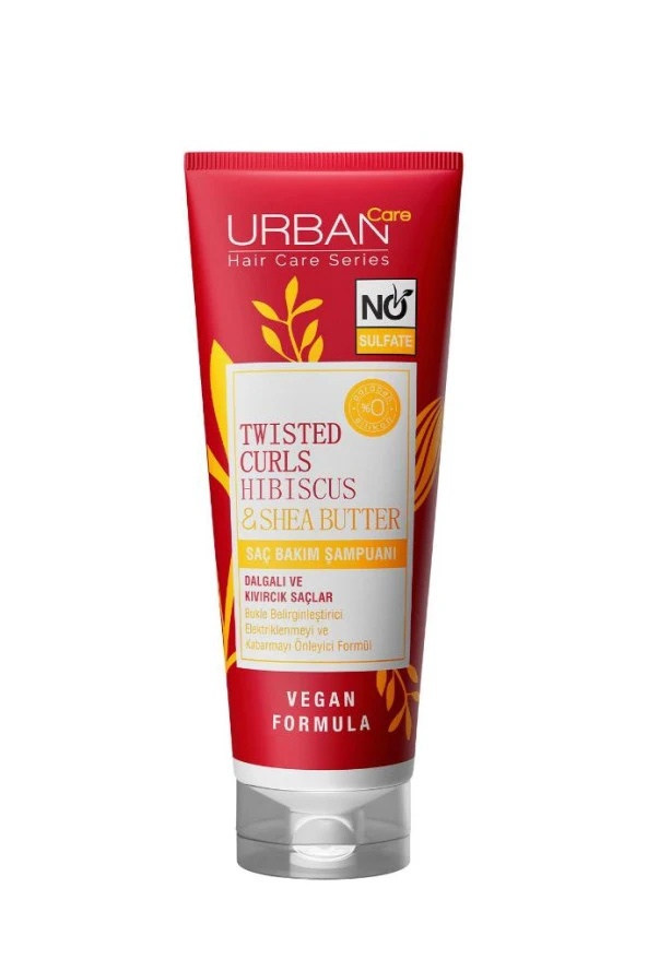 Urban Care Hibiscus&shea Butter Kıvırcık Ve Dalgalı Saçlara Özel Saç Bakım Şampuanı-sülfatsız-250ml - 2