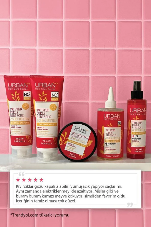 Urban Care Hibiscus&shea Butter Kıvırcık Ve Dalgalı Saçlara Özel Saç Bakım Şampuanı-sülfatsız-250ml - 7