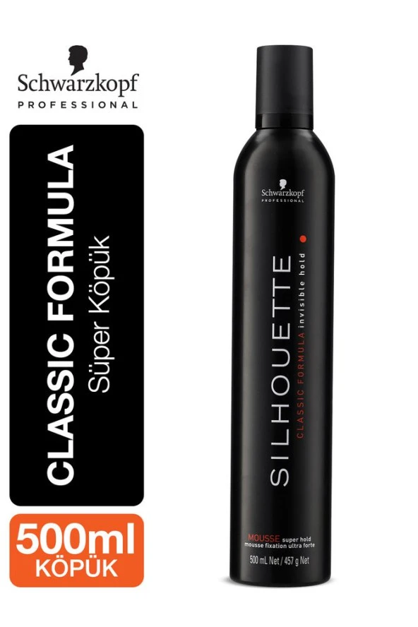 Ekstra Tutucu Süper Saç Köpüğü - Extra Strong Mousse 500ml | Profesyonel