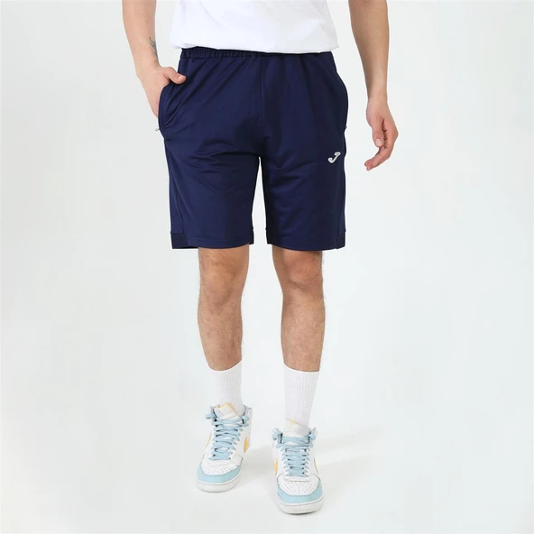 Joma Pol. Hawk - Erkek Lacivert Likralı Spor Şort - 4231400 - 5