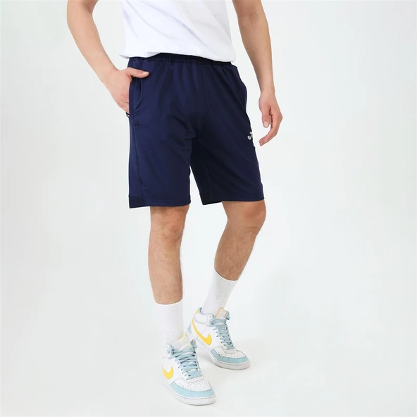 Joma Pol. Hawk - Erkek Lacivert Likralı Spor Şort - 4231400 - 3