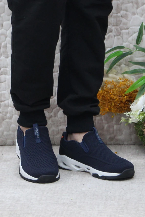 Dockers By Gerli 236531 Lacivert Orijinal Ürün Hafif Erkek Spor Ayakkabı - 2