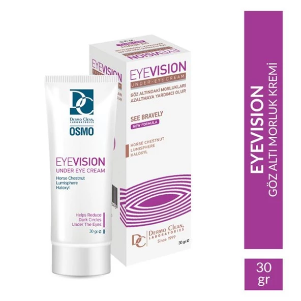 Dermo Clean Eyevision Under Eye See Bravely Cream 30 Ml - Göz Altı Morlukları Kremi