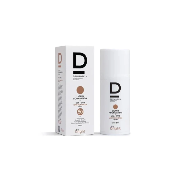 Dermoskin Be Bright SPF50+ Likit Fondöten 33ml - 3