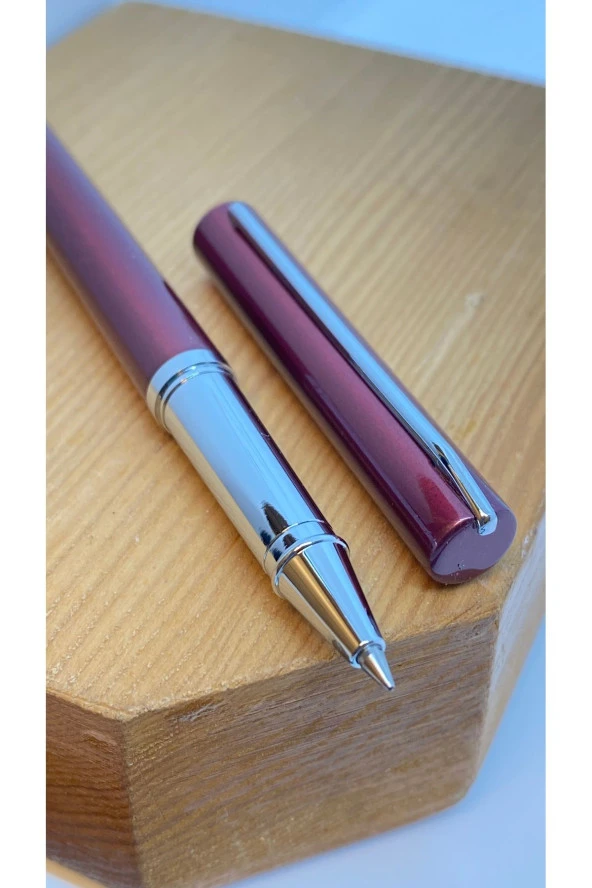 BORDO ROLLER KALEM - Resim 2