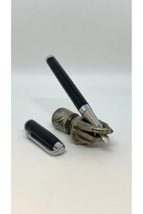 CROW FEATHER PIANO BLACK DOLMA KALEM ürün görseli