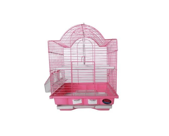 Dayang İki Kapılı Yuvarlak Kubbeli Kafes  295 X 223 X 385 mm - Resim 2