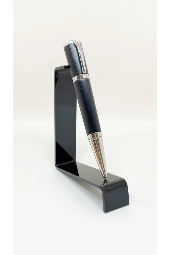 Dd2086 Tükenmez Kalem Black Silver - Resim 2