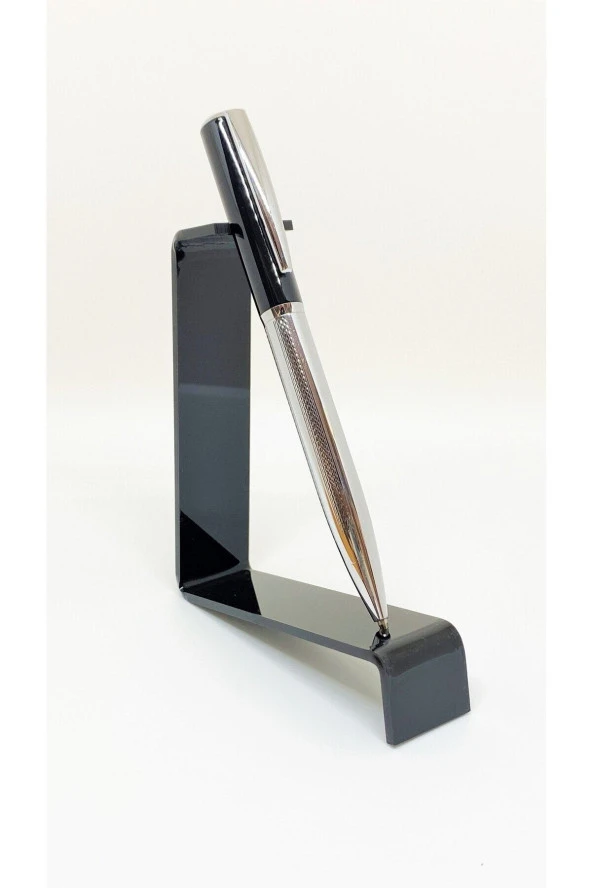 Dd2074 Tükenmez Kalem Black Silver ürün görseli