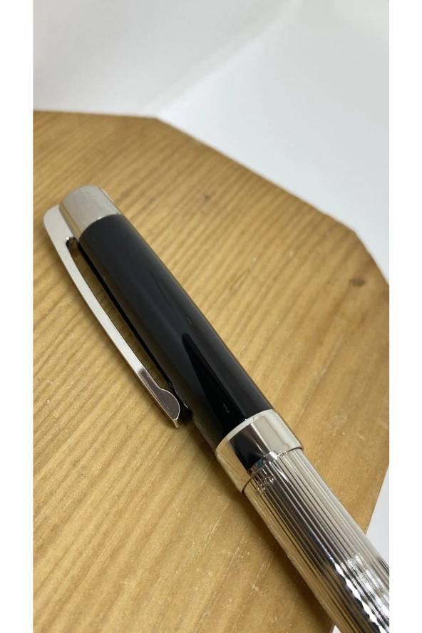 Dd2095 Tükenmez Kalem Black Silver - Resim 2