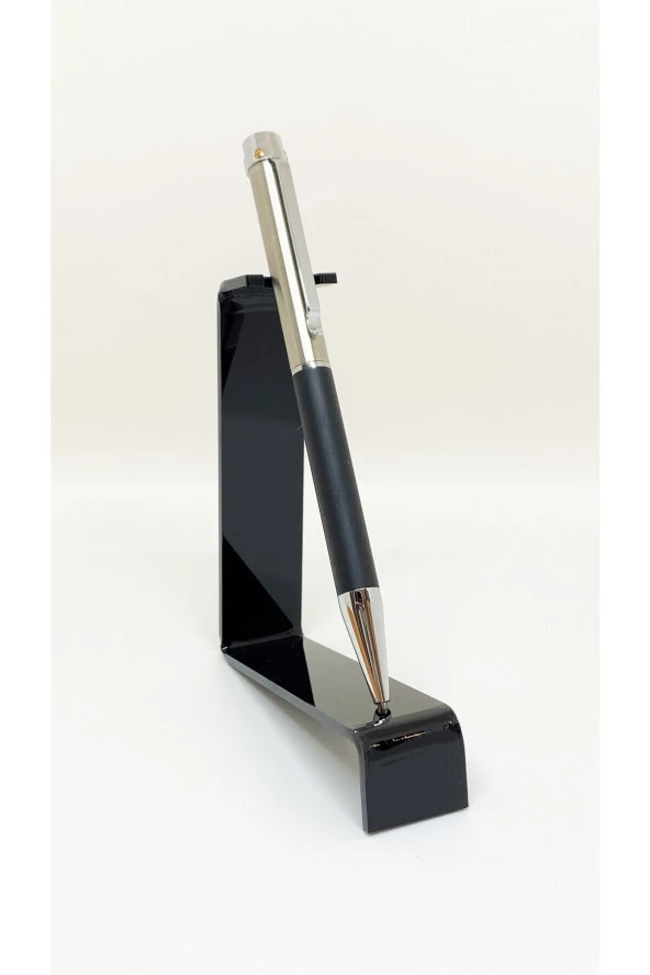 Dd2082 Tükenmez Kalem Silver Black - Resim 4