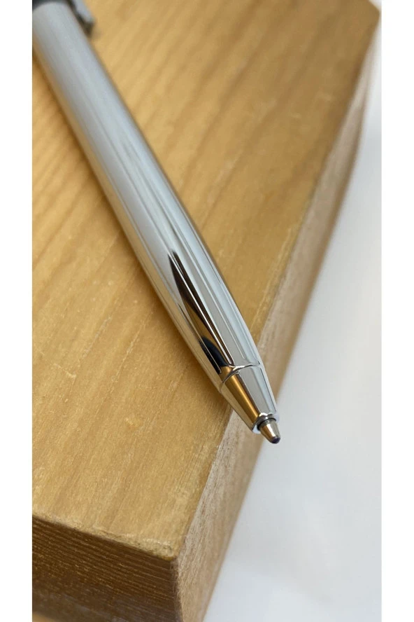 SILVER BLACK PRESTİJ TÜKENMEZ KALEM SILVER BLACK - Resim 3