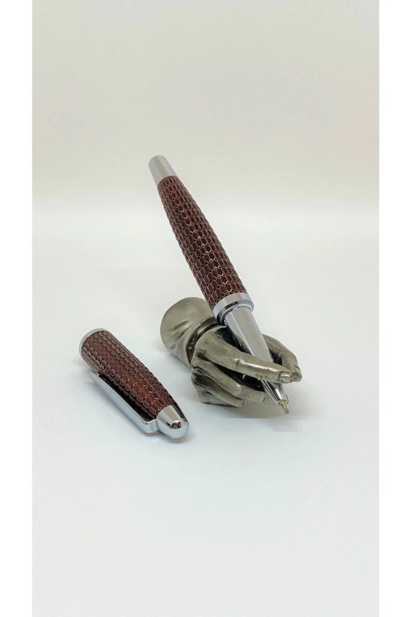 Coffee Artistry Roller Kalem Silver Brown