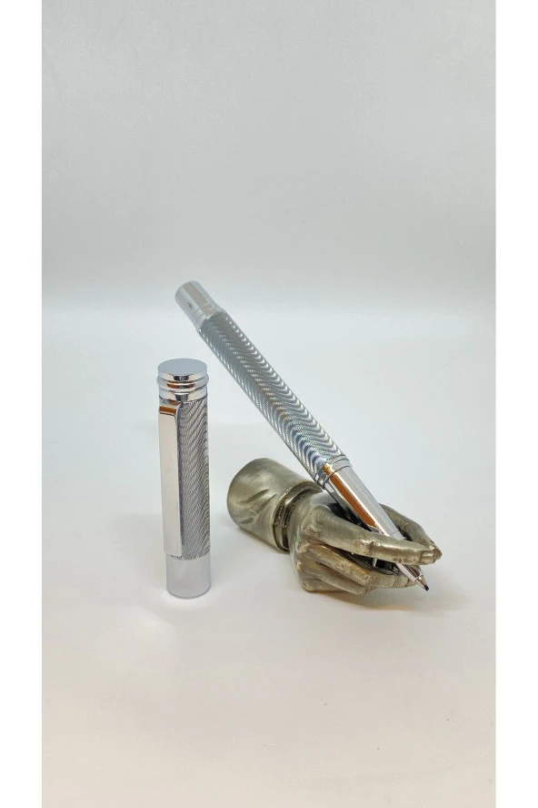 ZEBRA STYLE SILVER ROLLER KALEM SILVER