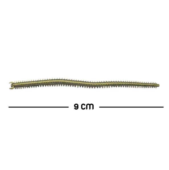 Silikon Kurt Sahte Balık Yemi - Kokulu - Silkworm - Yeşil - Power Bait (9951) - Resim 2