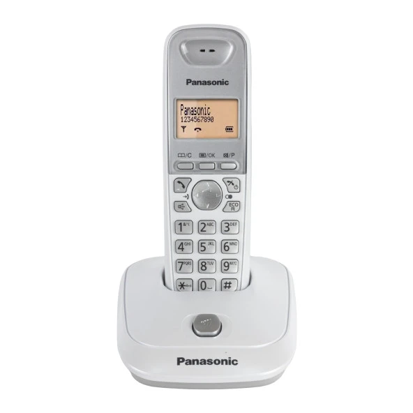 PANASONIC KX-TG2511 DECT TELSİZ TELEFON BEYAZ (2818)