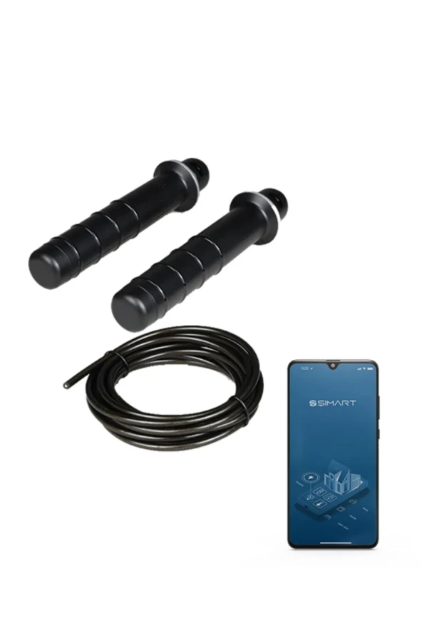 Şımart Akıllı Atlama Ipi Performans Takipli Ve Dijital Led Ekranlı