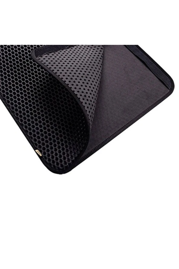 CATTİE ALTIGEN KEDİ PASPASI 37X50 CM SİYAH - Resim 3