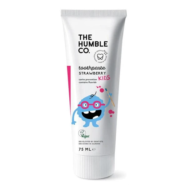 Humble Toothpaste Kids Strawberry 75ml | Çilekli Diş Macunu