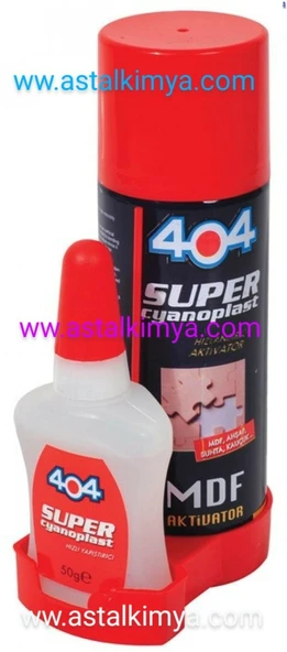 25 ADET 404 MARKA ,400 ML,HIZLI YAPIŞTIRICI- MDF KİD