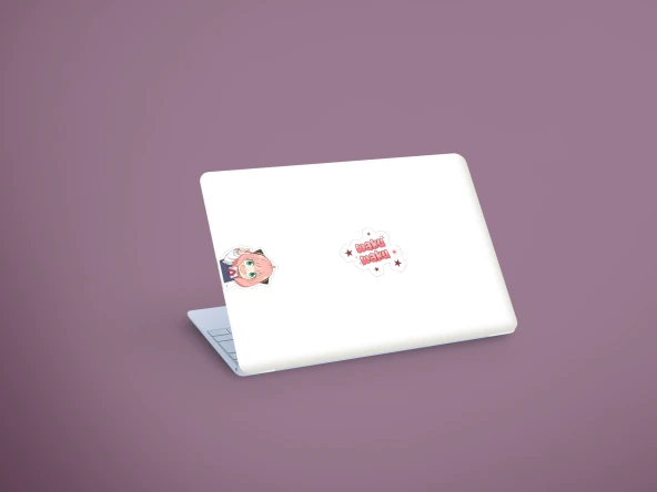 SpyXFamily 4 farklı Sticker Seti *Parlak Kağıt*-Anya - Loid - Yor -Bond - Yuri - Fiona- - Resim 4