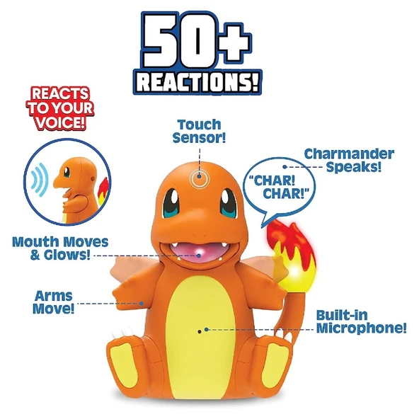 Pokemon Elektronik ve İnteraktif Figür Charmander - 4