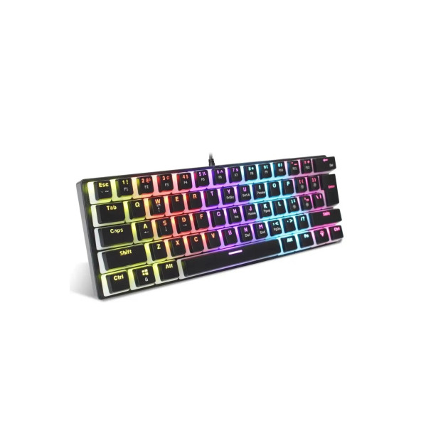 valkyrie Valkyrie Blue Switch Mekanik Oyuncu Klavye - 61key Full Rgb Pudding Keycap Mavi Tuş Hxsj L7