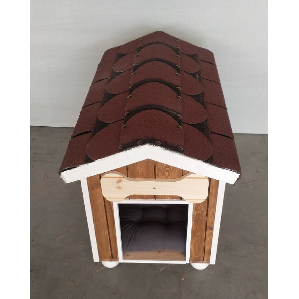 MMS AHŞAP  EV VE BAHÇE TİPİ AHŞAP KÖPEK KULÜBESİ - 1