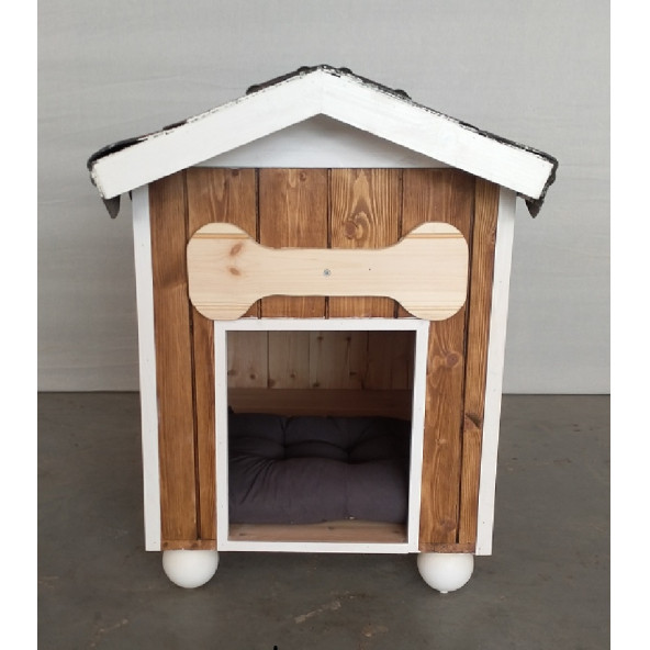 MMS AHŞAP  EV VE BAHÇE TİPİ AHŞAP KÖPEK KULÜBESİ - 6
