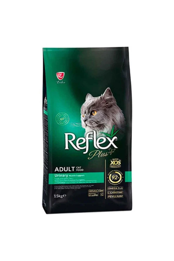 Reflex Plus Urinary Tavuklu Yetişkin Kedi Maması 15 Kg ürün görseli 1