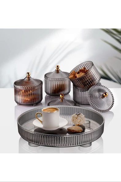 5 Parça Sunum Seti Royaleks-EMN3022 - Resim 2