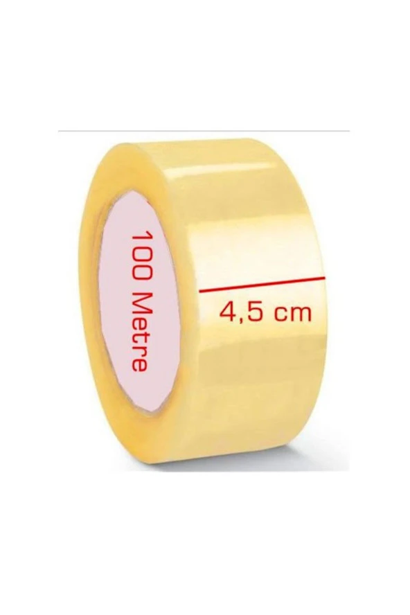 Koli Bandı 96 Adet 45x100 Metre Akrilik Kopmayan Güçlü Koli Bandı