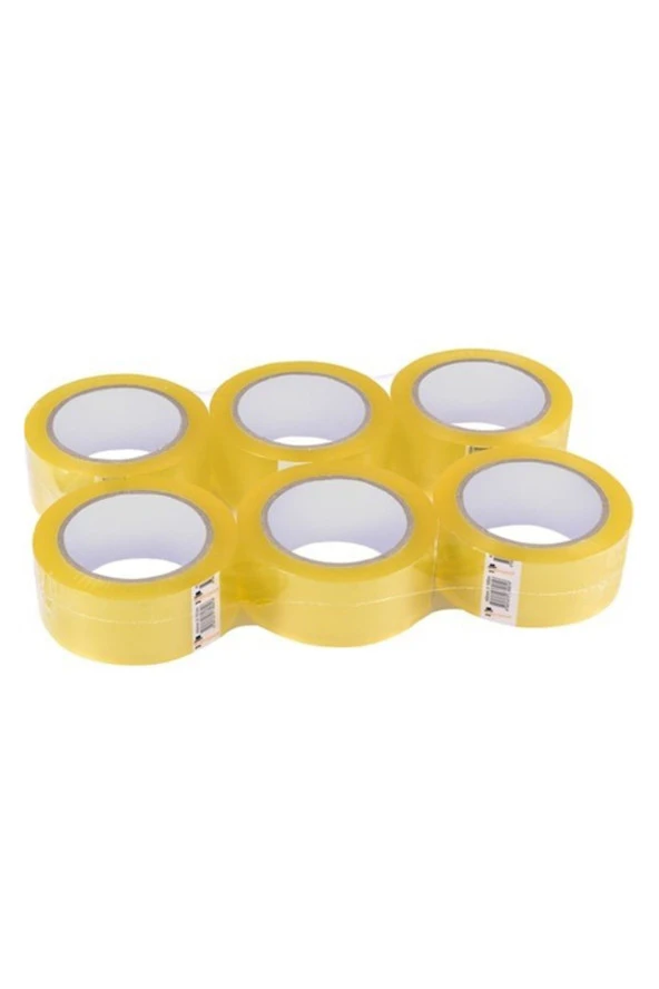 Koli Bandı Şeffaf 6 Adet 45mmx100metre 6'lı Paket Koli Bantı - 2