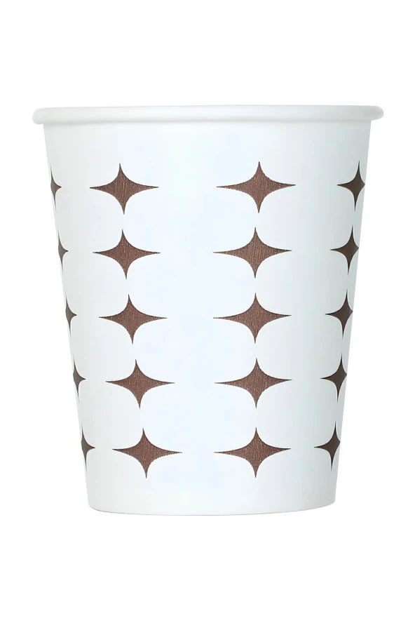 6.5 Oz Karton Bardak 150 Adet Dayanıklı - 3