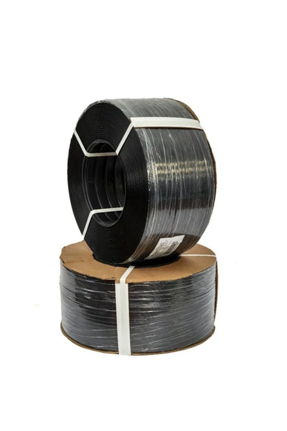 Otomatik makine Çemberi Siyah 8Mm 4000 Metre 2 Adet