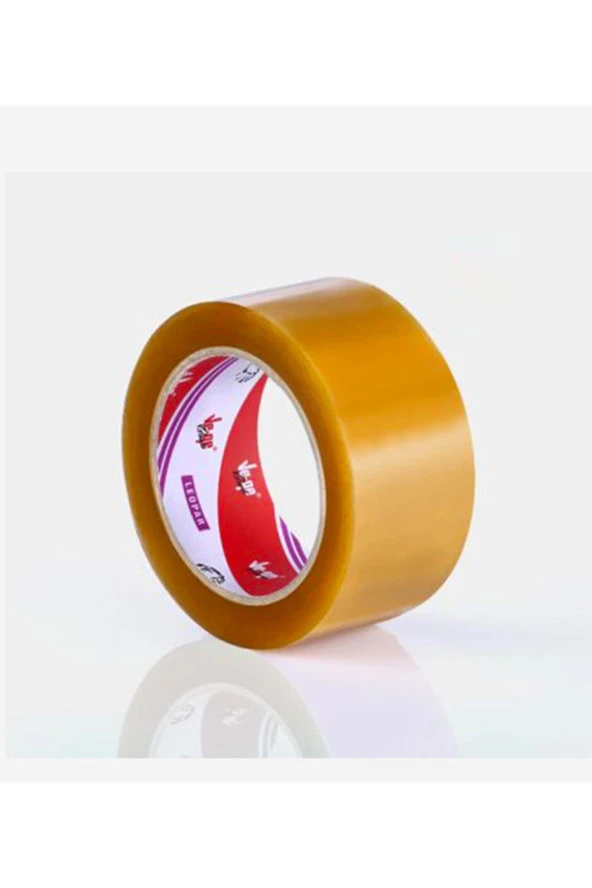 Vege Leopar 48x100 Şeffaf Koli Bandı Koli Bant 1.Kalite