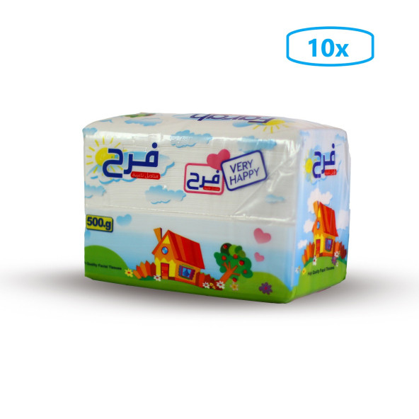 Farah Soft Tissues Çekmeli Peçete 10'lu Paket