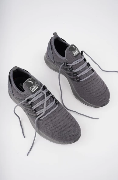 Muggo Couto Garantili Günlük Ortopedik Bağcıklı Çizgili Erkek Sneaker Spor Ayakkabı - 7