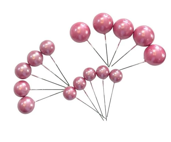 PASTA SÜSLEME TOPU YALDIZLI ROSE GOLD ürün görseli