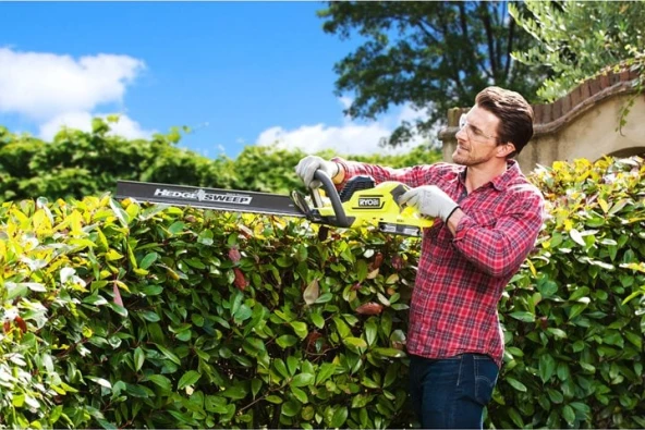 Ryobı RHT1850H25HS 18v 2.5 Ah One+Akülü 50 Cm Çit Kesme - 2